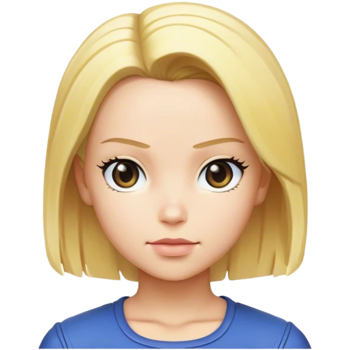 android 18 dragonball z emoji