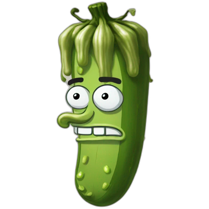 Pickle rick emoji