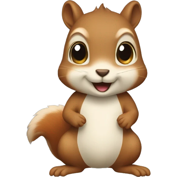 Squirrel wearing a yamaka emoji