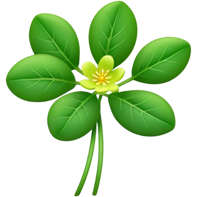 Winter Purslane emoji