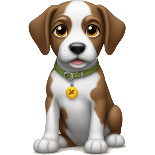 Cachorro bonzinho e amigável emoji