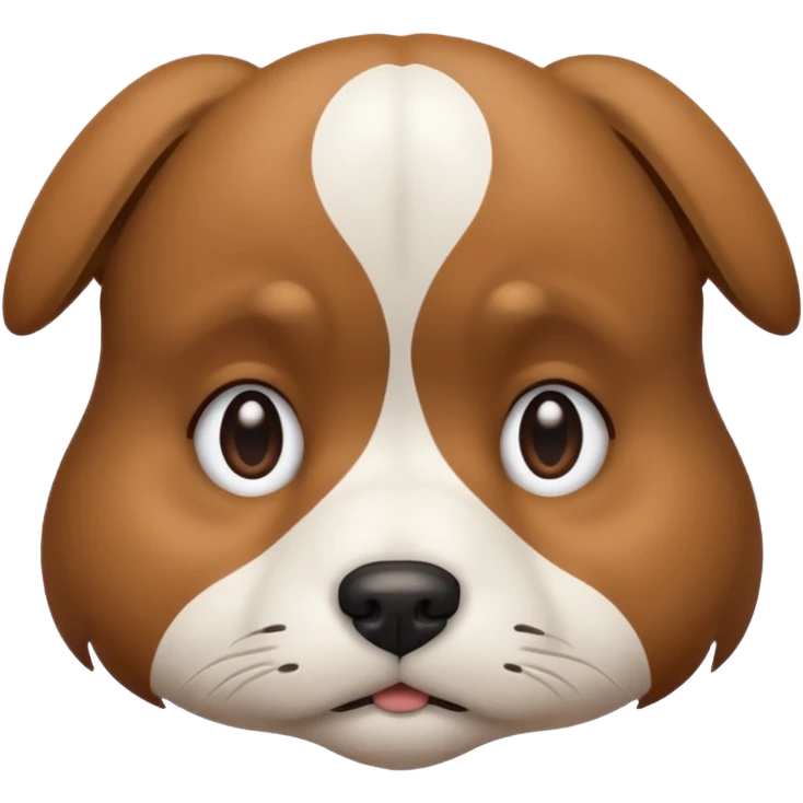 dog showing Sadness - feeling of sorrow or unhappiness emoji