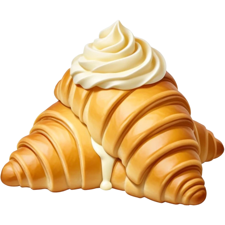 Filled sfogliatella emoji