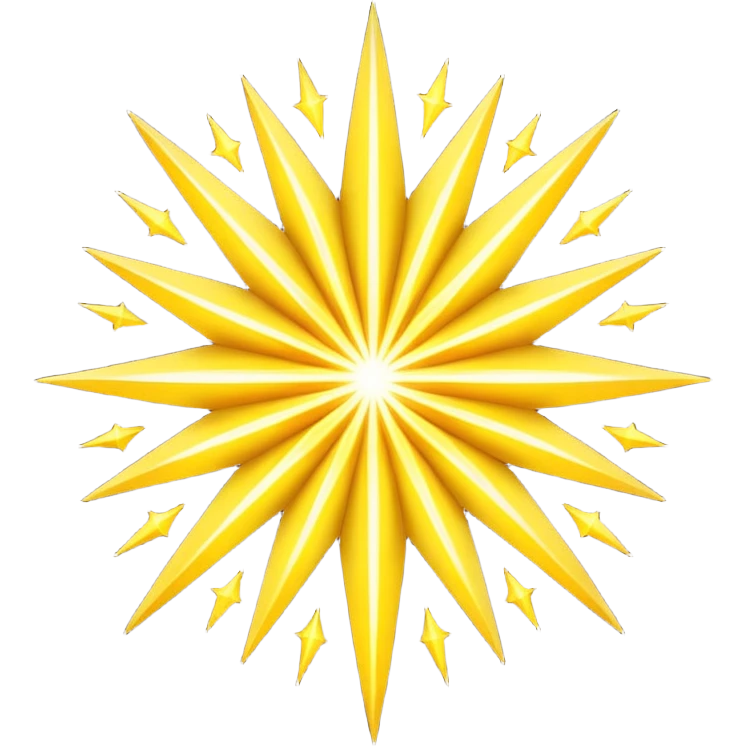 Yellow stars  emoji