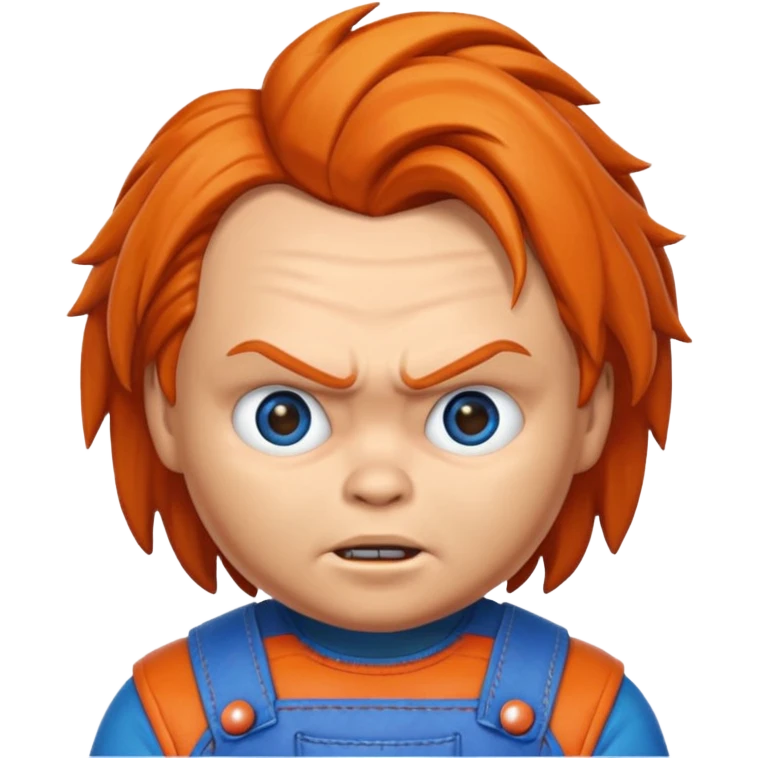 Un emojin de chuky emoji