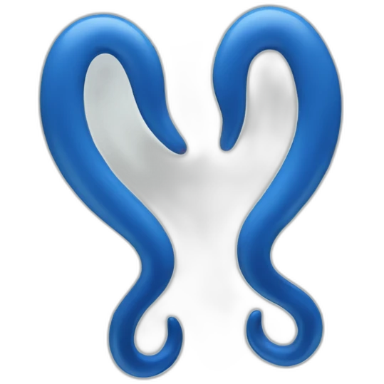 Blue hooks emoji