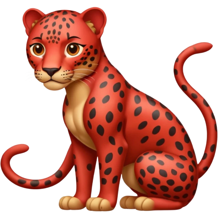 red leopard emoji