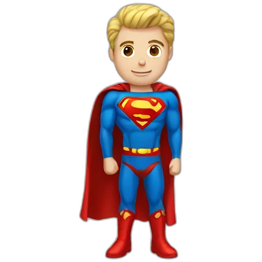 Super man emoji