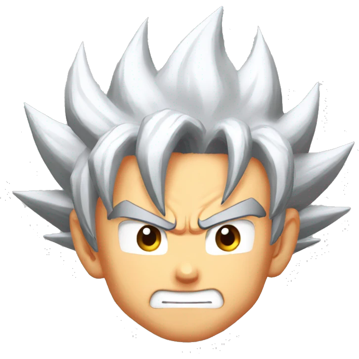 Goku rigolant  emoji