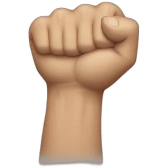 strong arm emoji