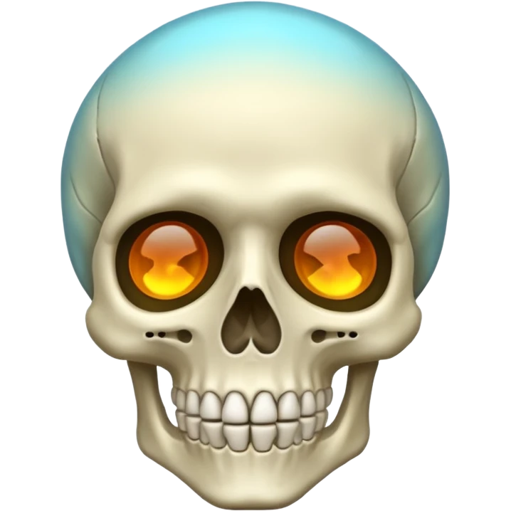 Aura skeleton emoji