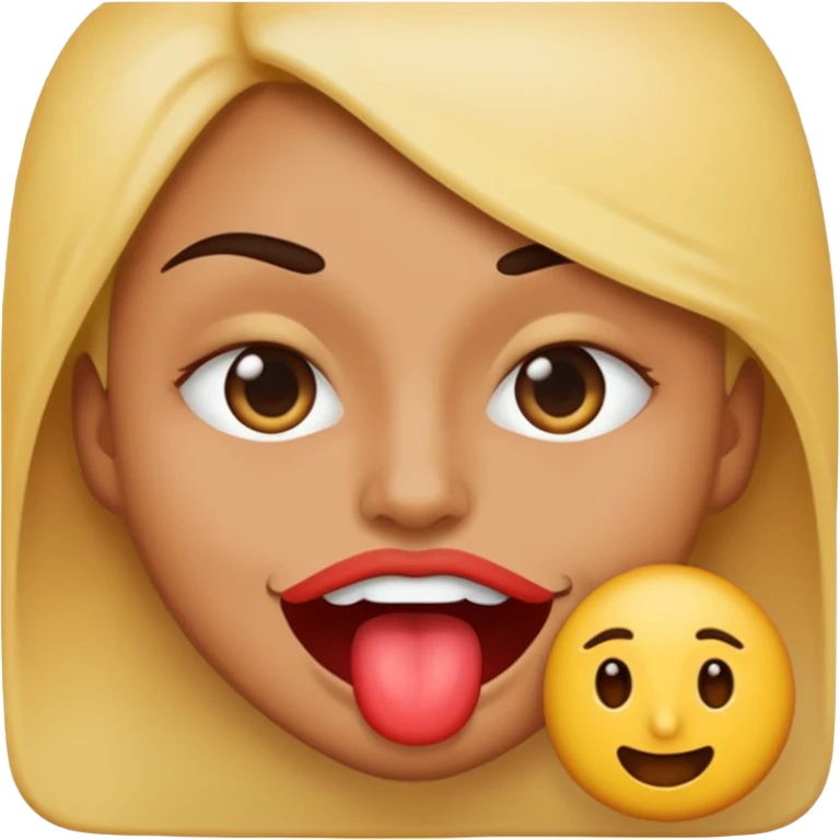 Eyes rolled back lip bite emoji emoji