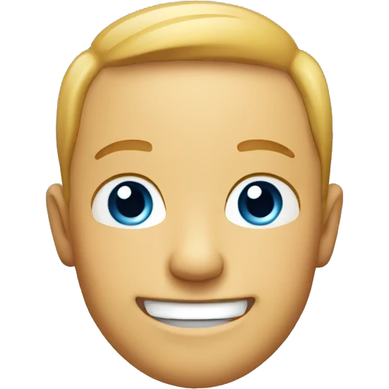 Scandinavian smiling face emoji emoji