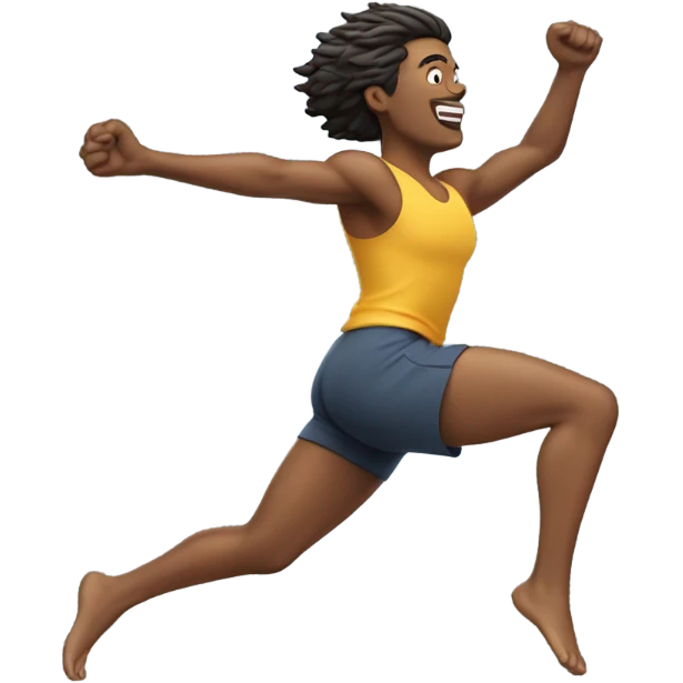 Me running emoji
