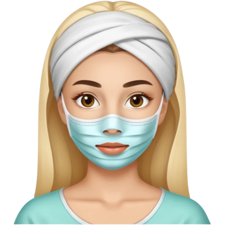 facemask beauty emoji