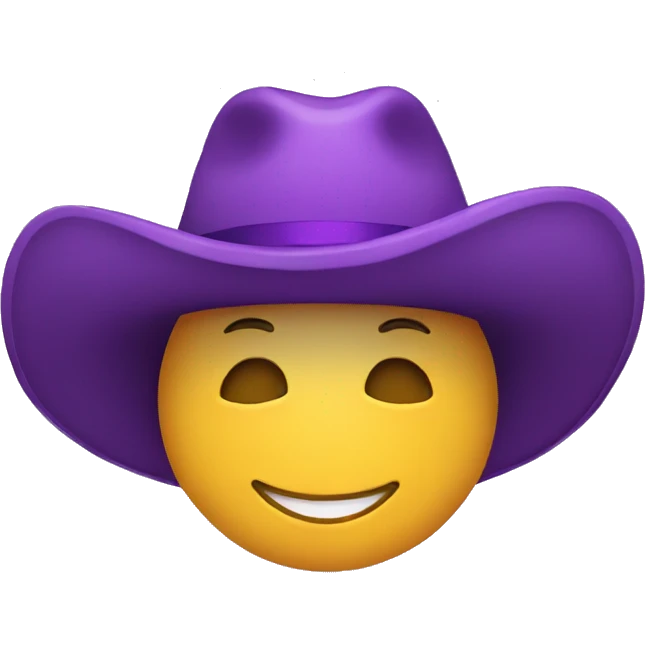 purple hat smile emoji emoji