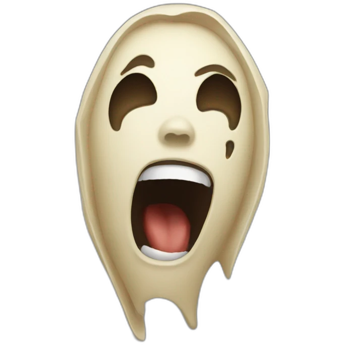 Scream emoji