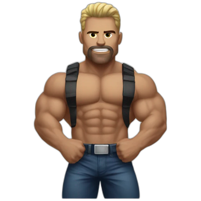 Captai Amrican muscle emoji