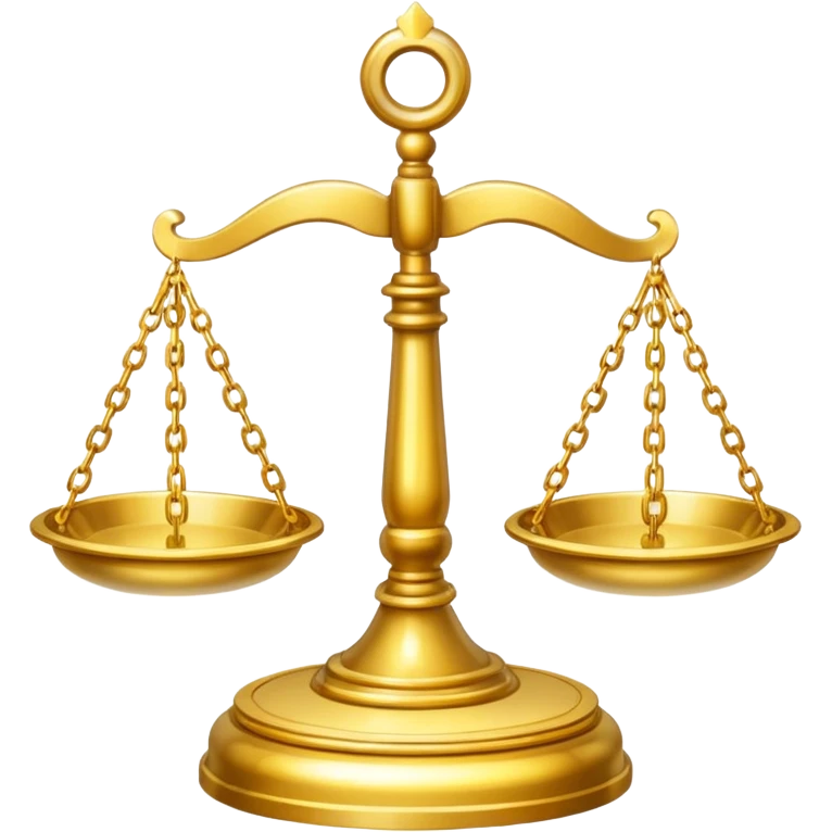 give me a gold scale emoji