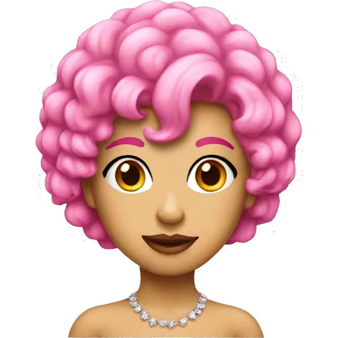 Pink coquette emoji