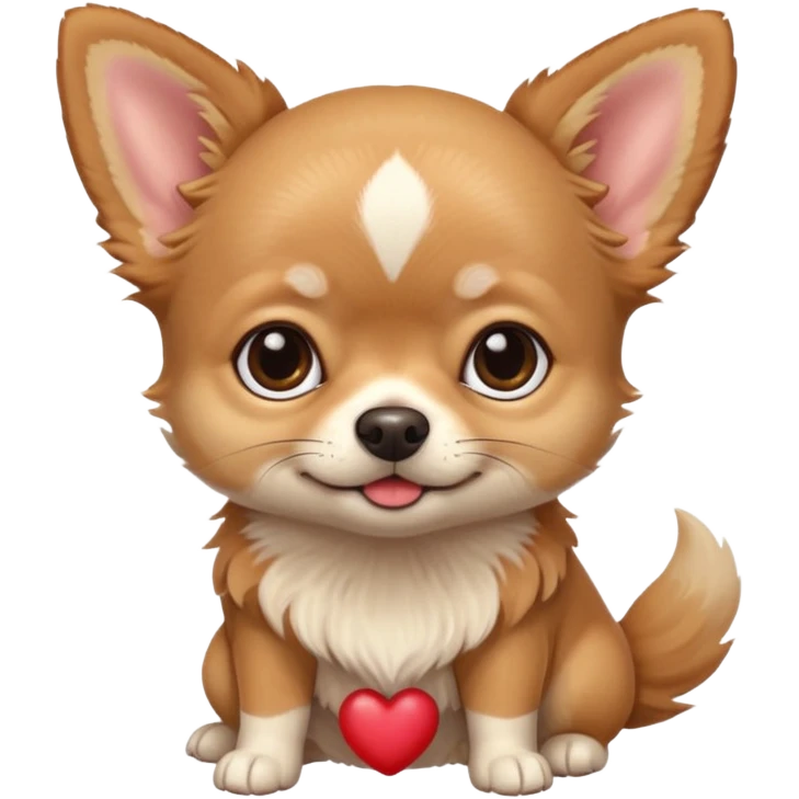 very cute chihuahua emoji