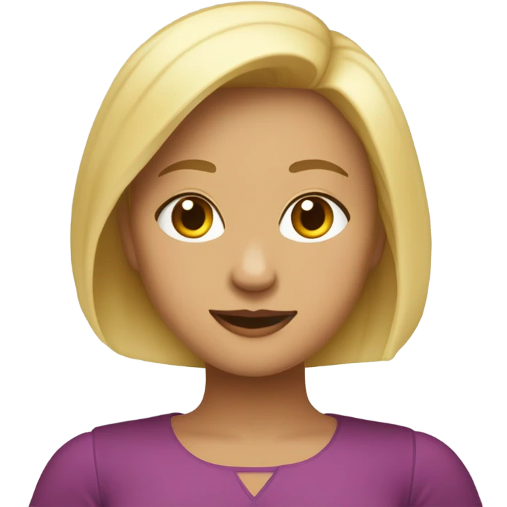 Девушка  emoji
