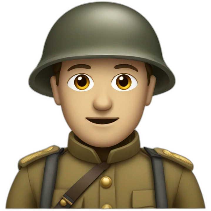french ww1 soldier emoji