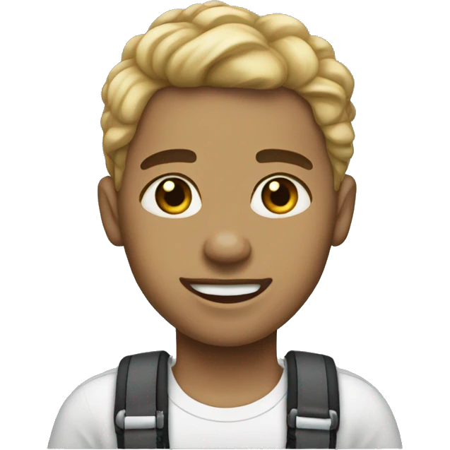 Light skin wearing braces emoji
