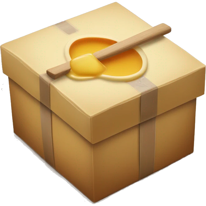 Sugaring paste box emoji