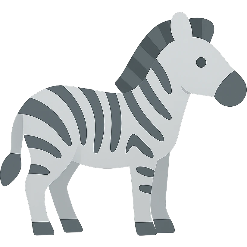 Zebra emoji