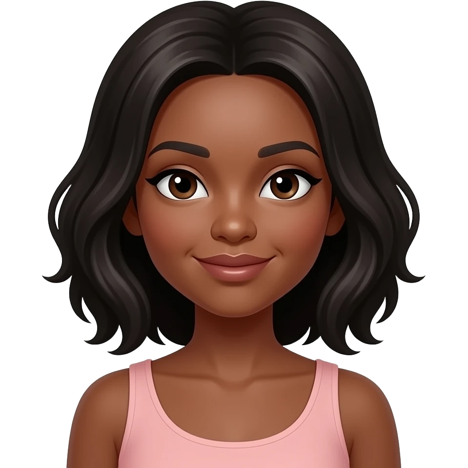 beautiful black woman emoji