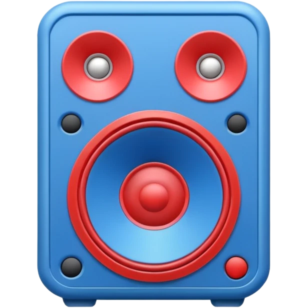 autoparlante azzurro emoji