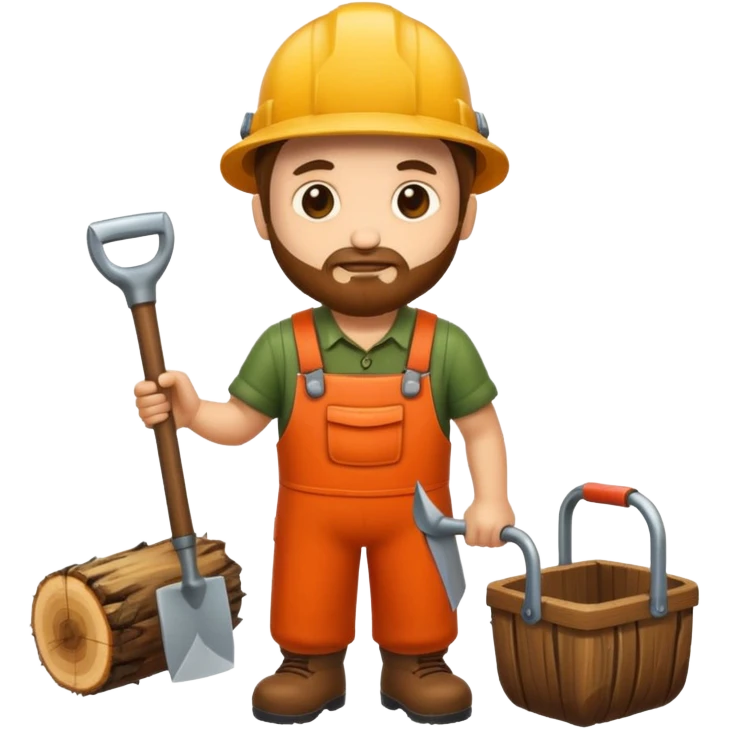 woodcutter emoji