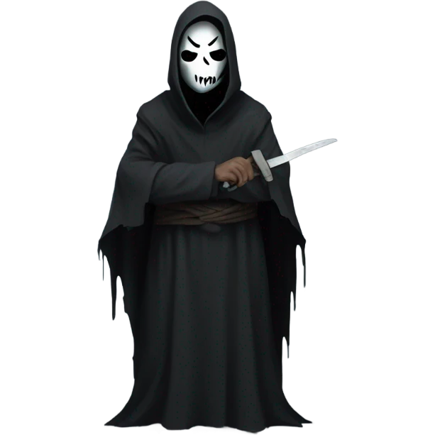 Ghost Face Scream emoji