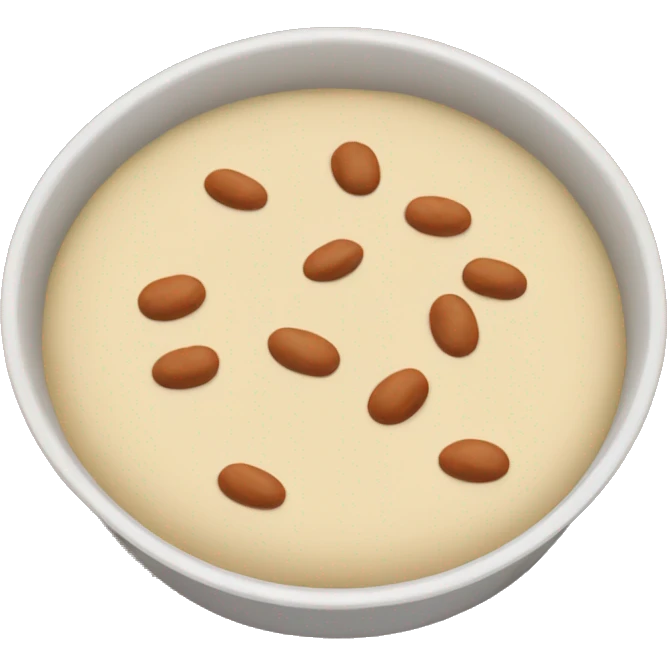 Bean dip emoji