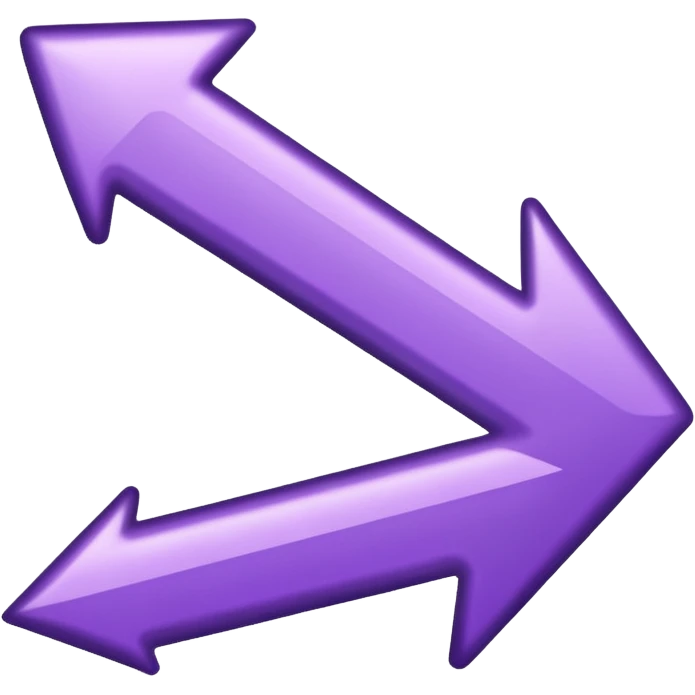 seta para direita roxa emoji