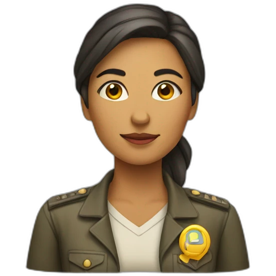 MUlher comemorando conquista emoji