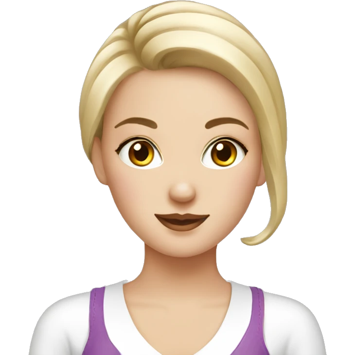 Russian girl manicurist emoji
