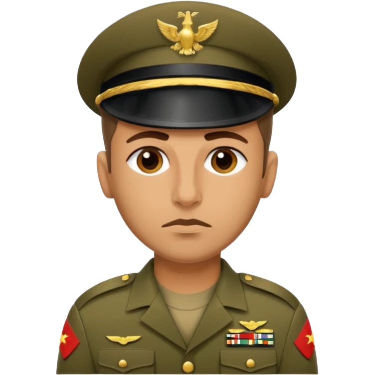 tired Iraqi soldier emoji