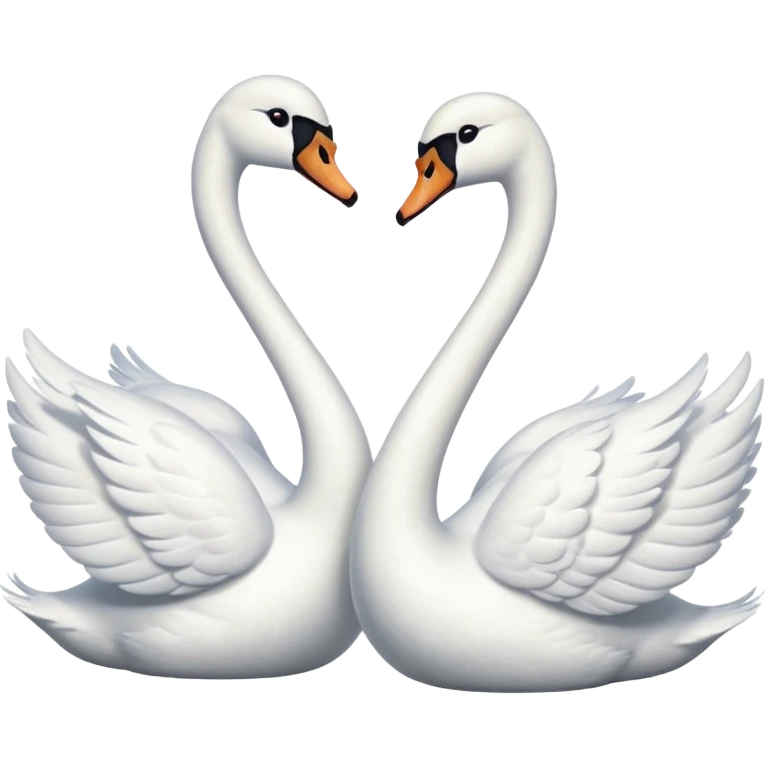 Du und ich für immer 2 swan  emoji