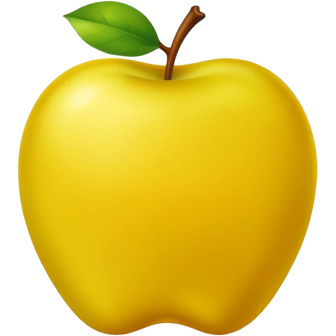 yellow apple golden delicious  emoji