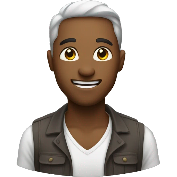 Human doing the 😏 face emoji