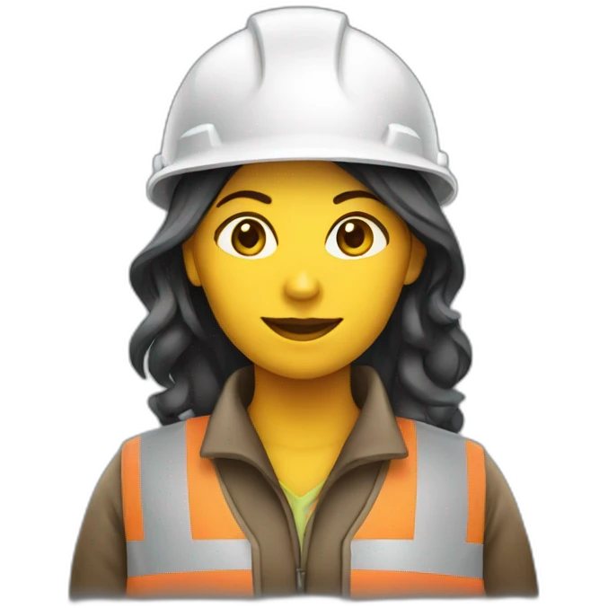 female pipeline engineer emoji