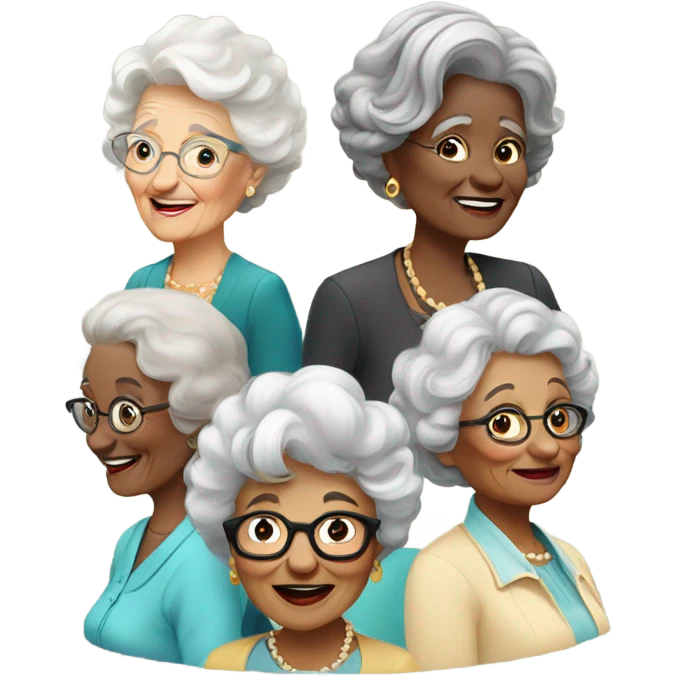 old ladies emoji