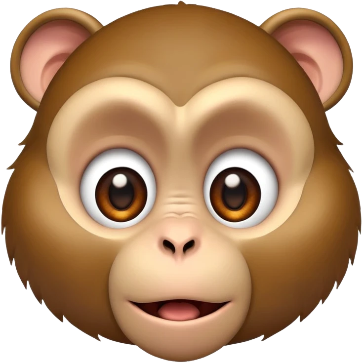 Monkey shock emoji