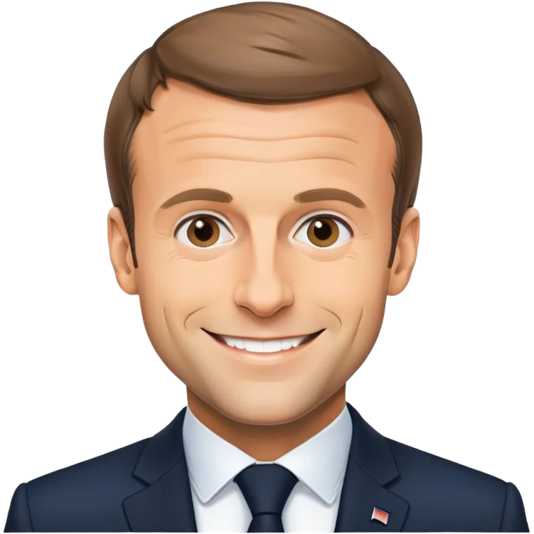 Emmanuel Macron emoji