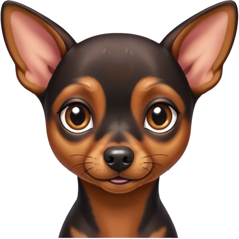 Min pin dog emoji