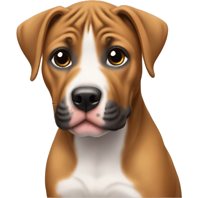 Ridgeback pitbull puppy emoji