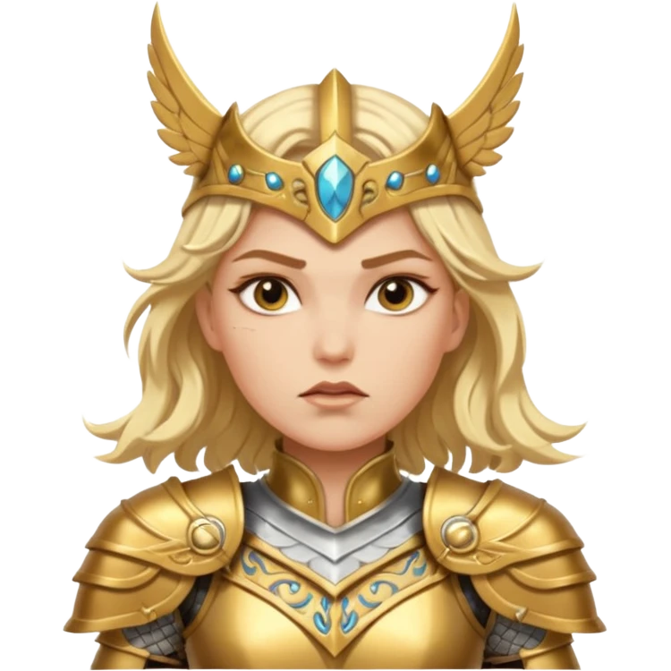 Valkyrie warrior emoji