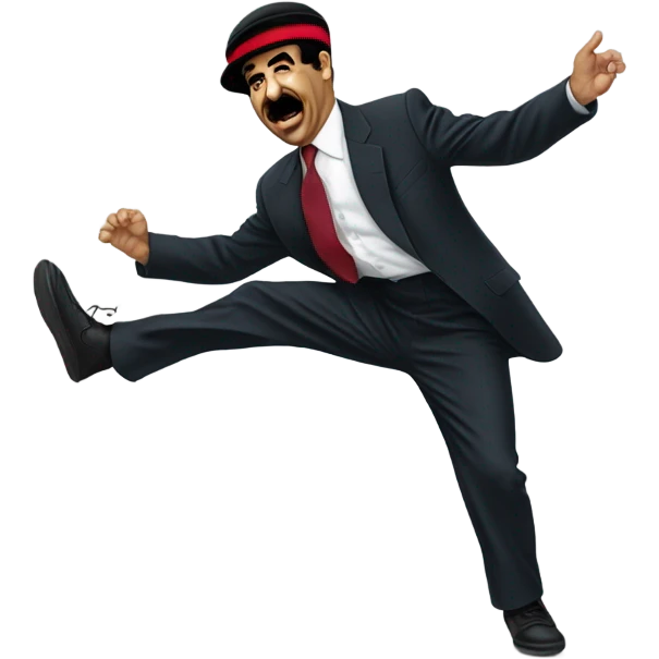 Saddam Hussein Breakdancing emoji
